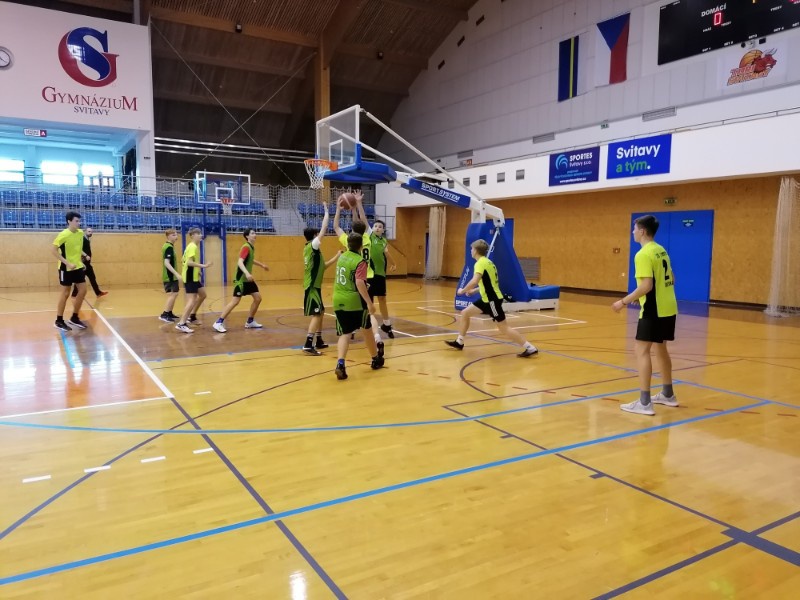 Okresní kolo v basketbalu - starší žáci