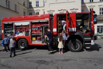 Den dětí s hasiči