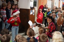 Vánoční zpívání žáků prvního stupně