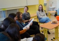 Rodilý mluvčí v hodině německého jazyka