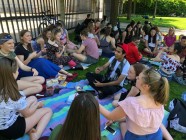Piknik se studenty z projektu Edison