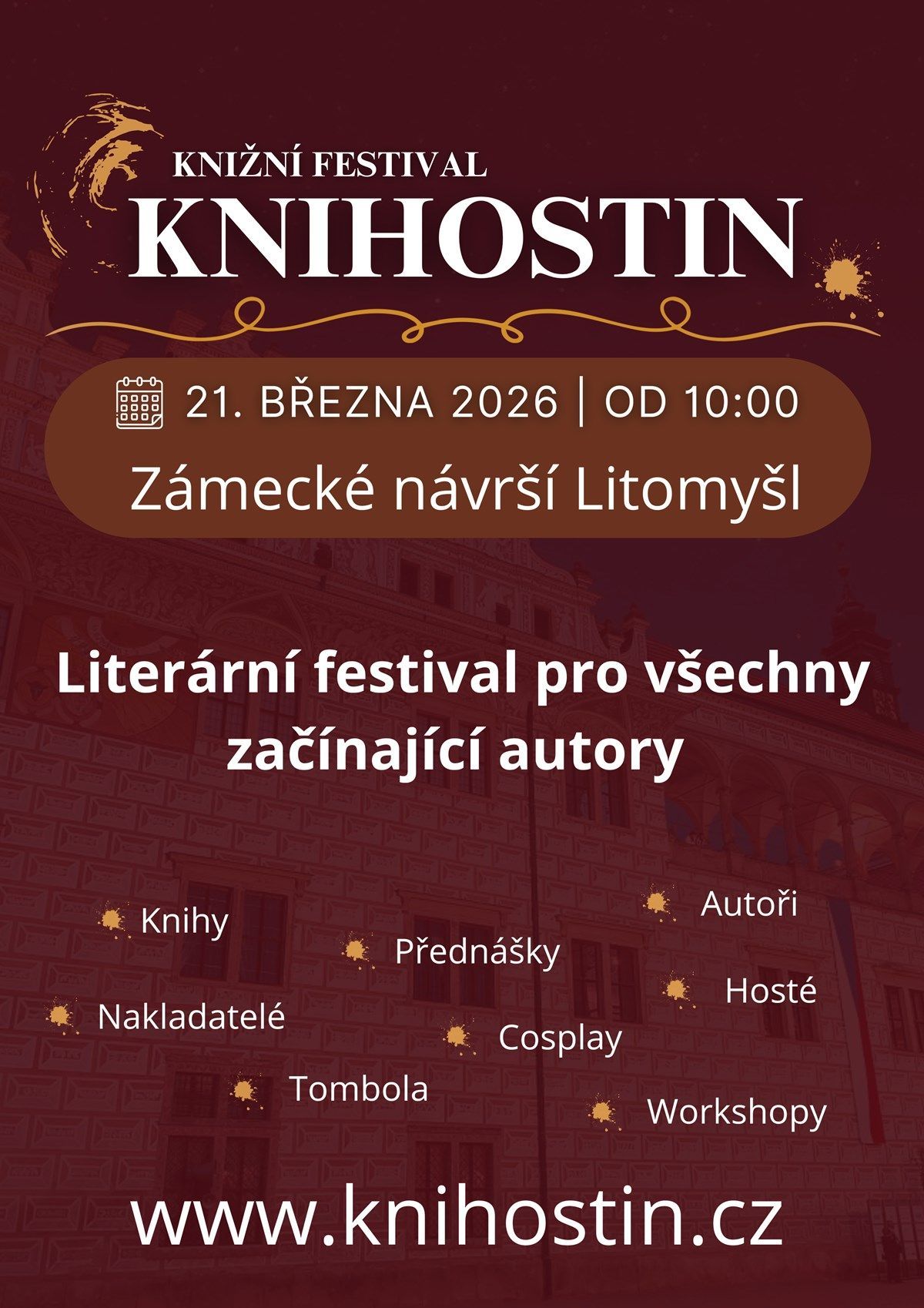 Knižní festival Knihostin