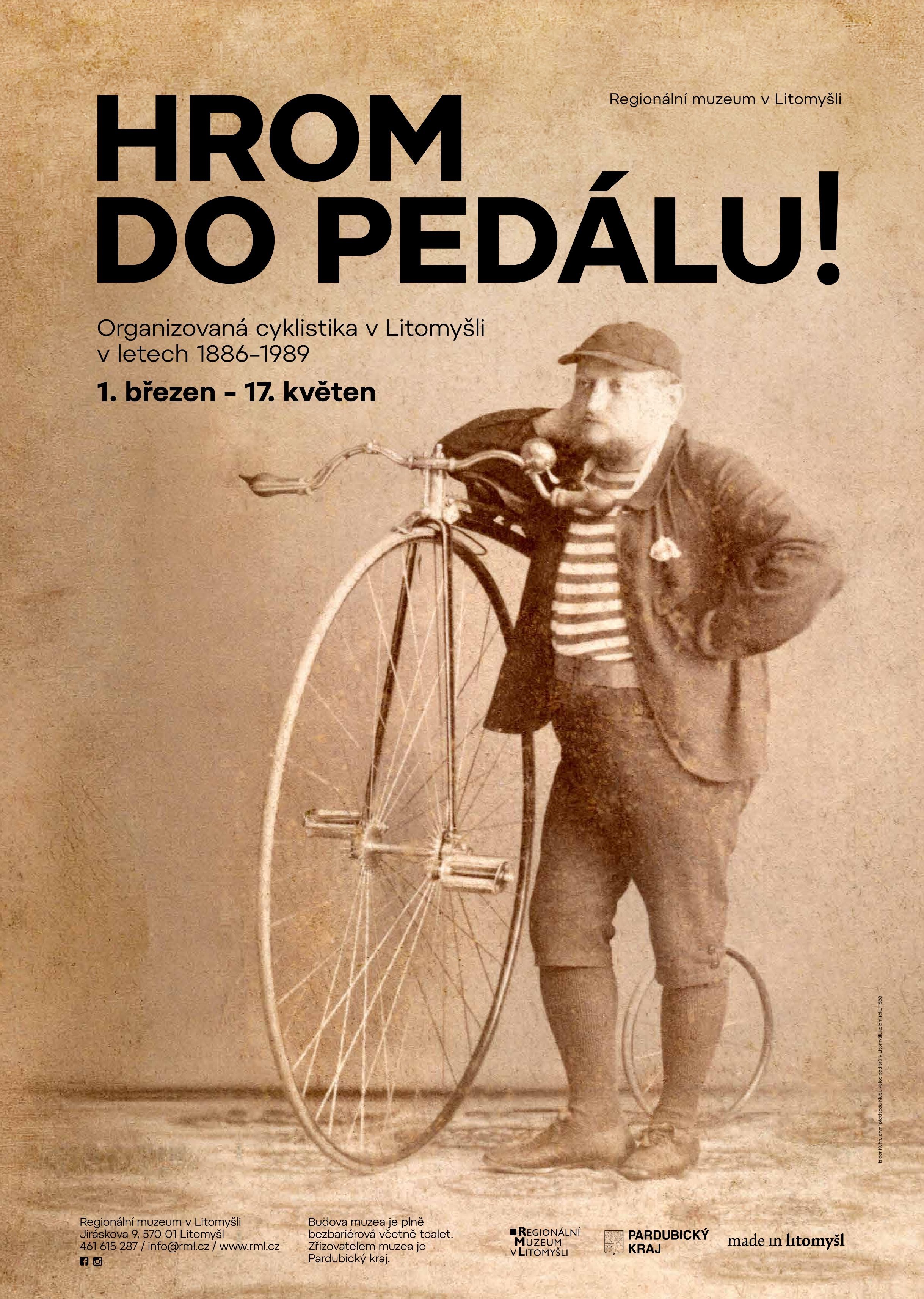 Hrom do pedálu! Organizovaná cyklistika v Litomyšli v letech 1886-1989