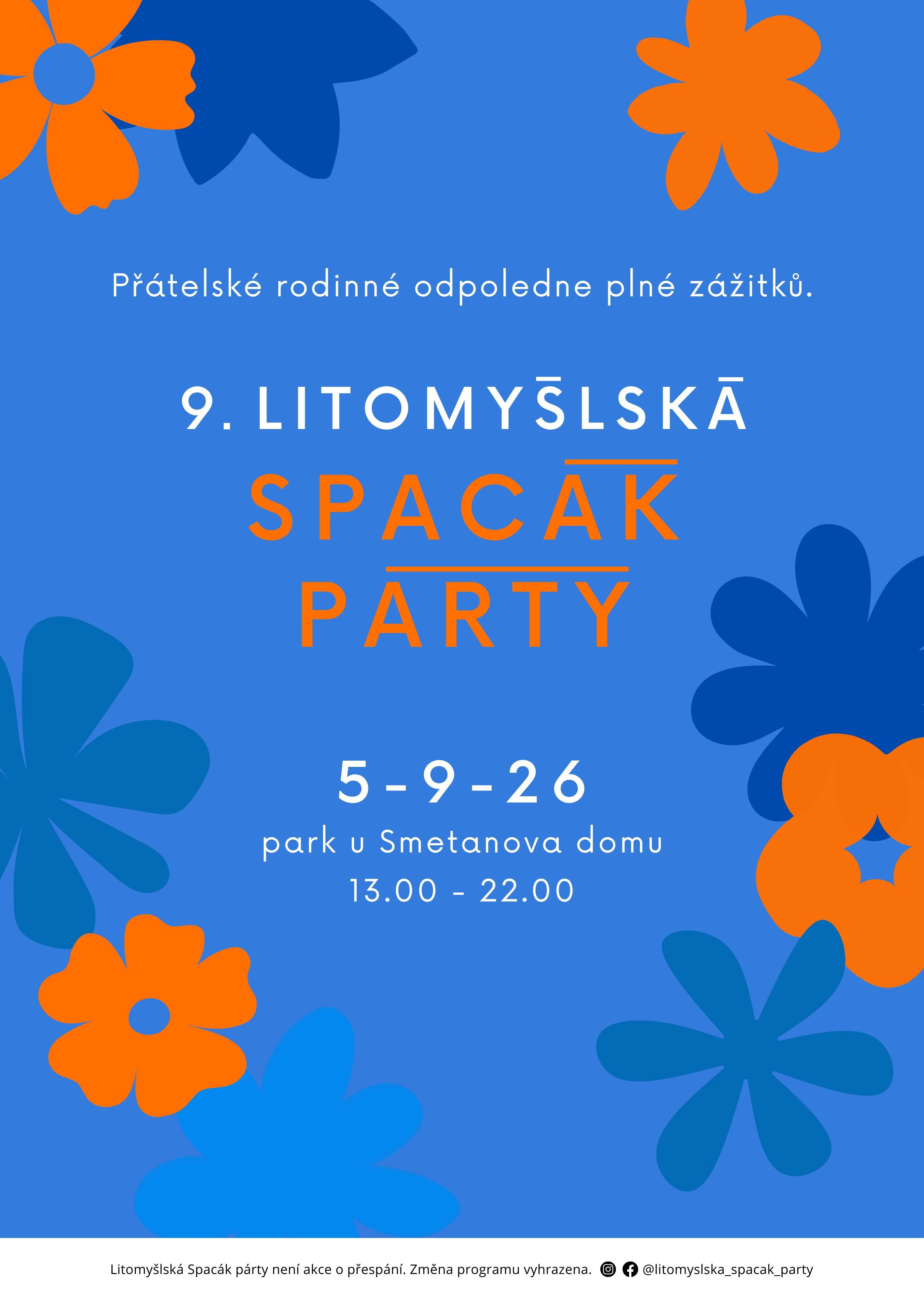 9. litomyšlská Spacák párty