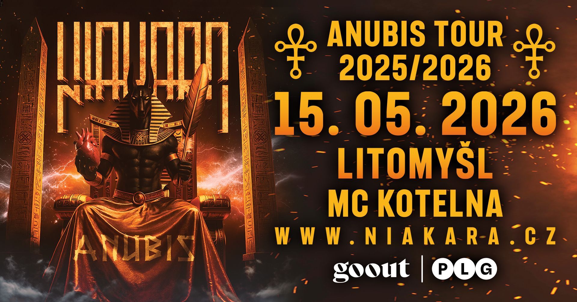 Niakara - Anubis Tour 2025/2026