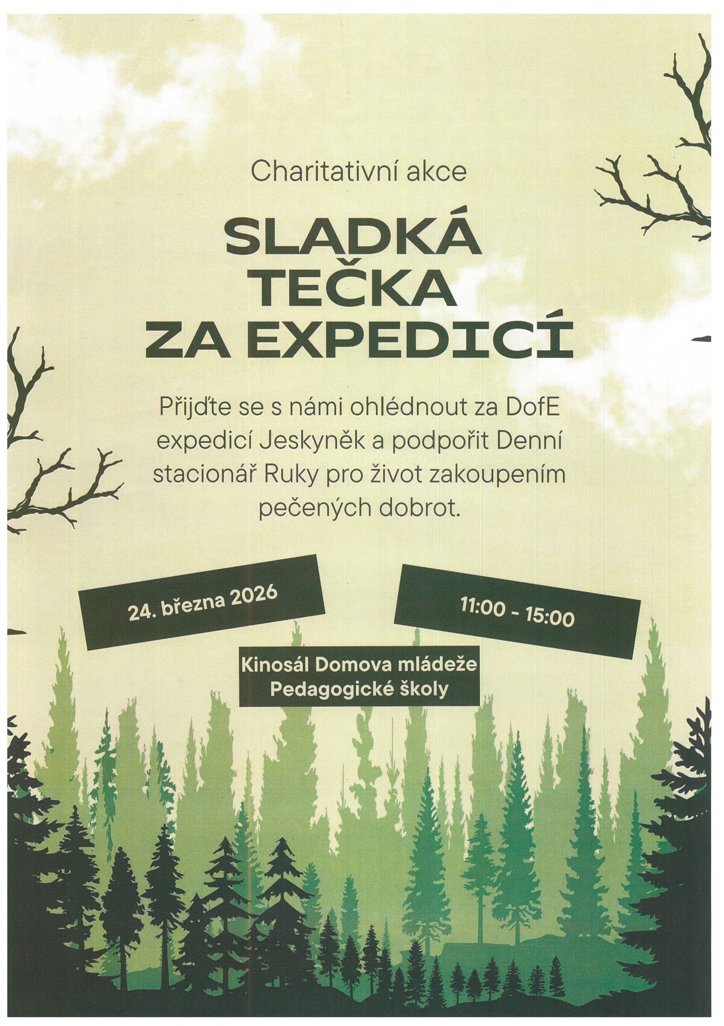 Sladká tečka za expedicí