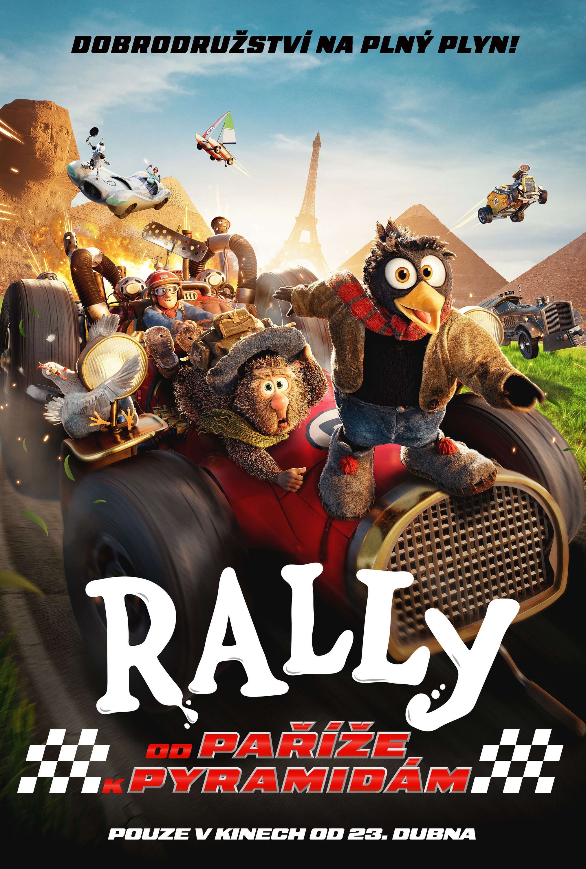 Rally: Od Paříže k pyramidám