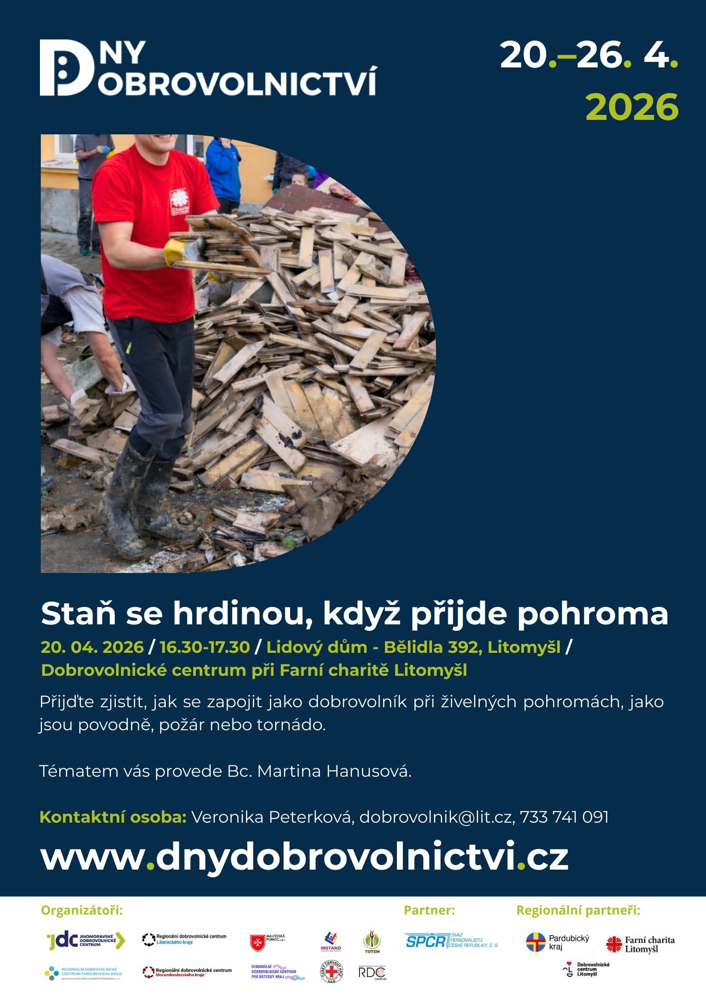 Staň se hrdinou, když přijde pohroma