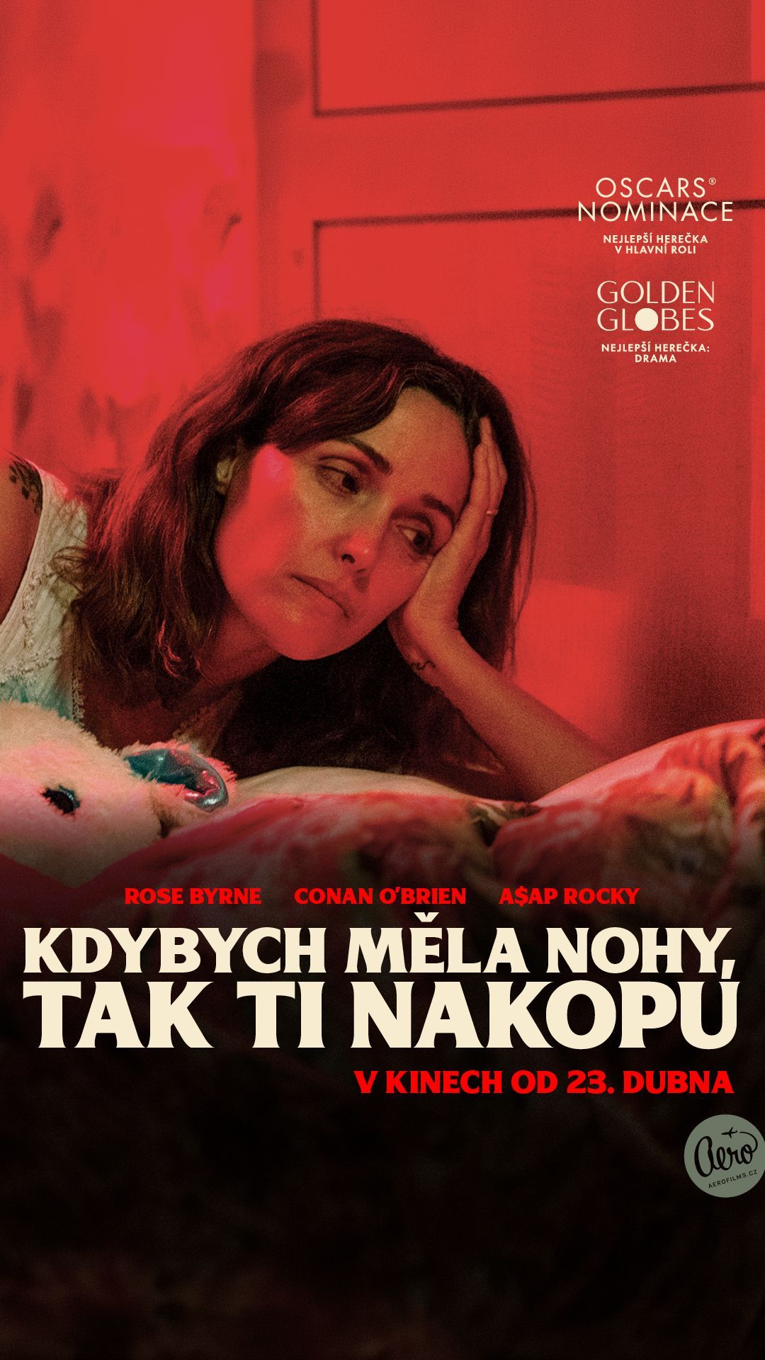 Kdybych měla nohy, tak ti nakopu