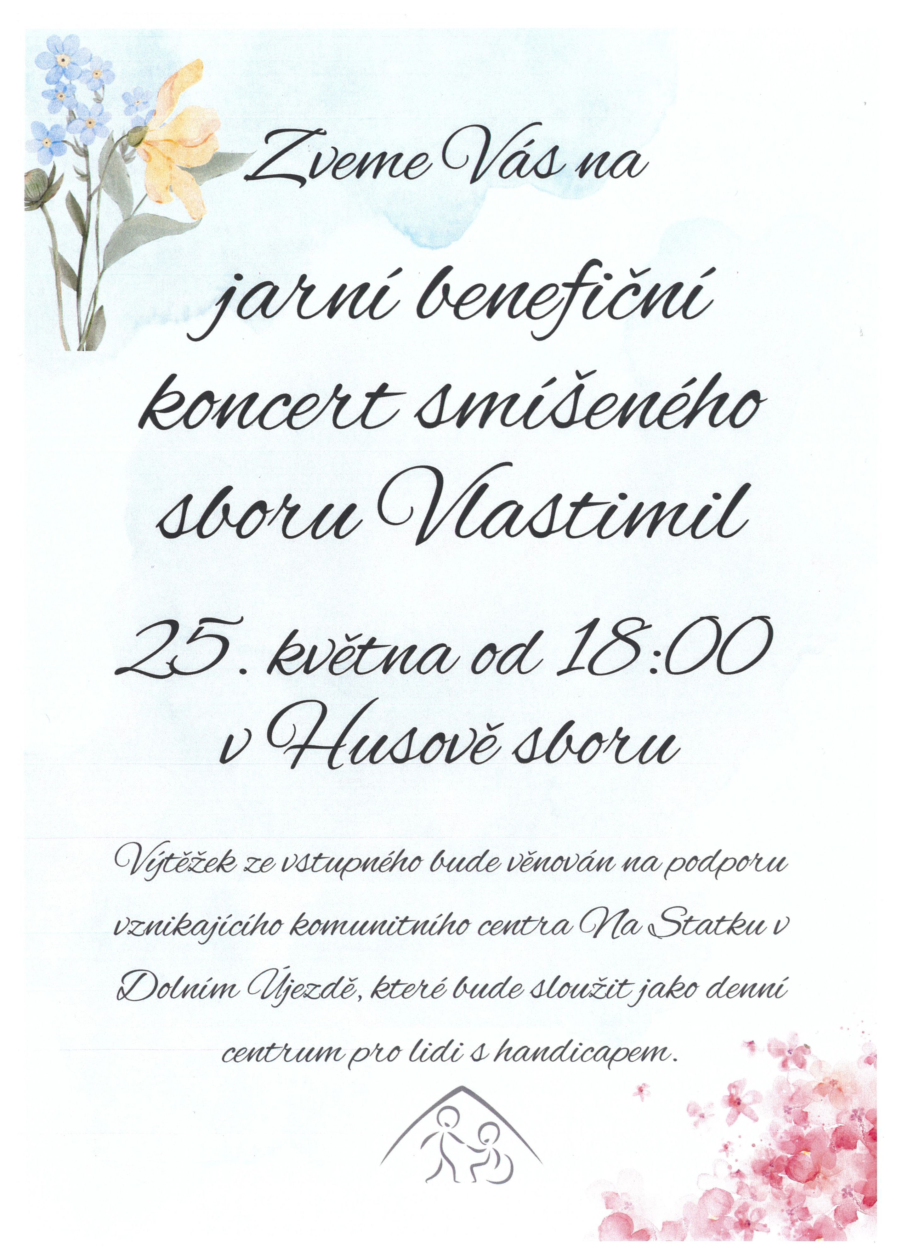 Jarní benefiční koncert pěveckého sboru Vlastimil