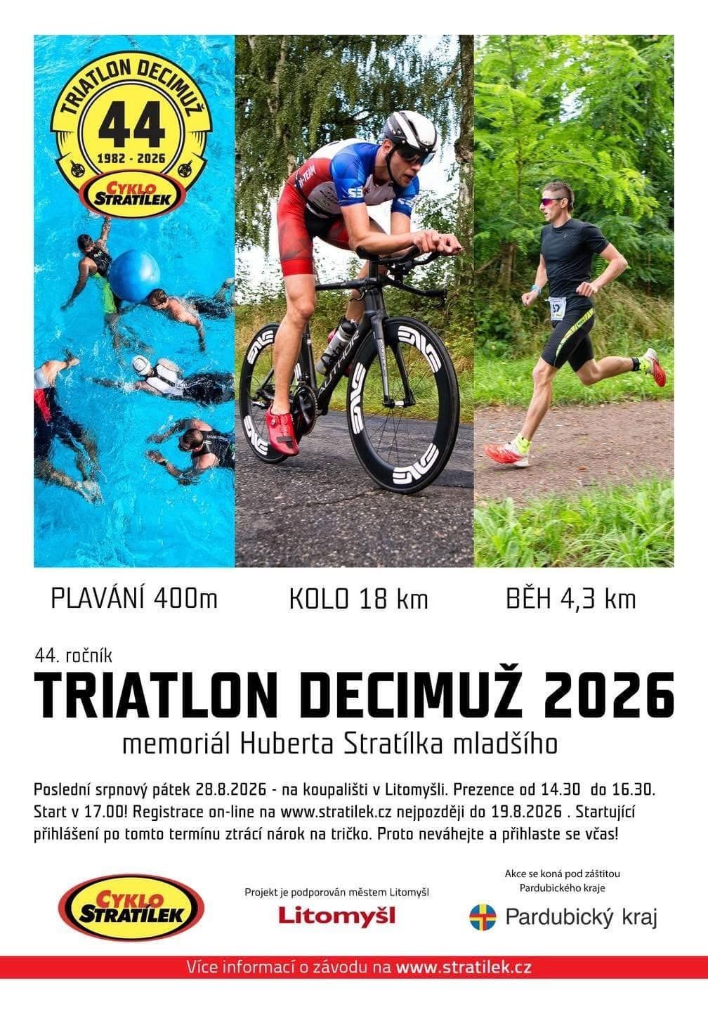 Triatlon Decimuž 2026