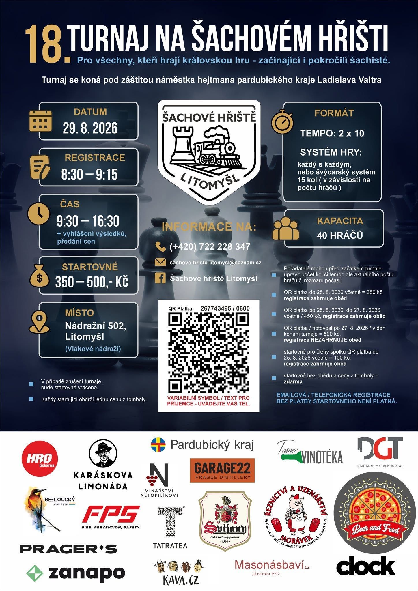 18. turnaj na šachovém hřišti