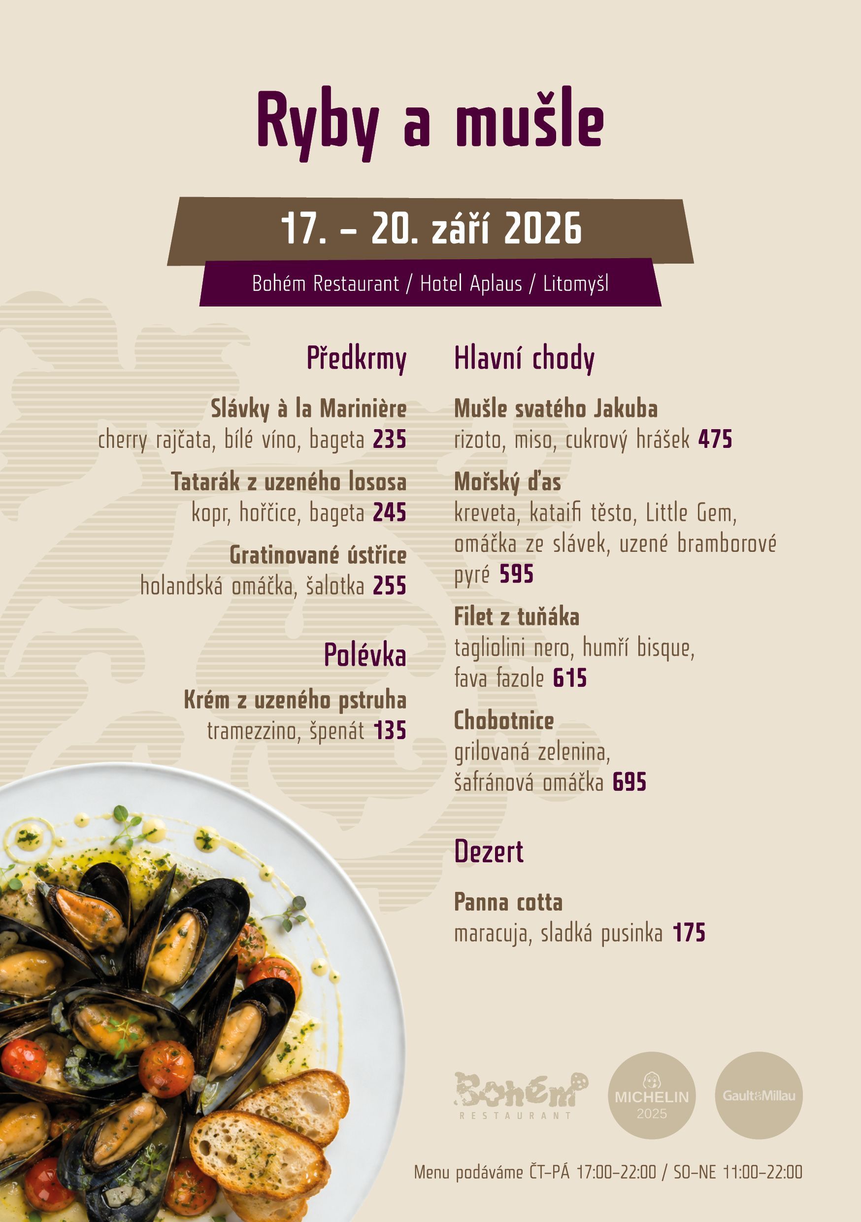 Fish and mussels week