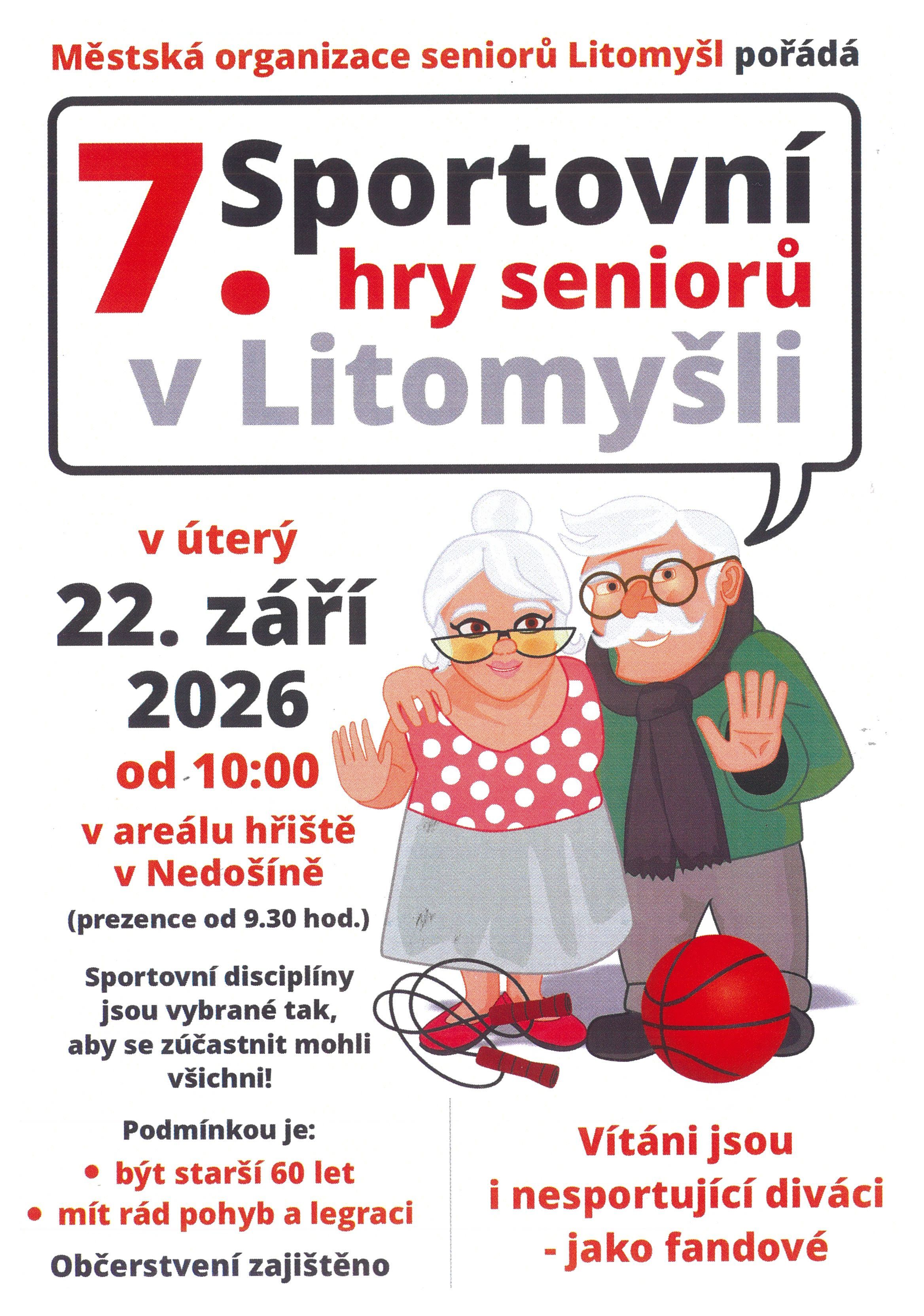 7. sportovní hry seniorů