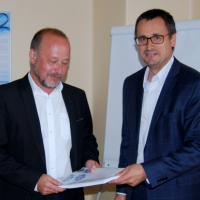 obrázek k Starosta Radomil Kašpar a generální ředitel NEMPK Tomáš Gottwald