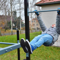 obrázek k Venkovní posilovna už slouží veřejnosti