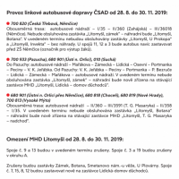 obrázek k Omezení v autobusové dopravě