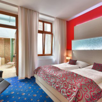 obrázek k Dvoulůžkový pokoj č. 01 s wellness