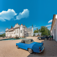 obrázek k Zámecká jízdárna a horní nádvoří