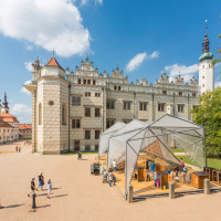 obrázek k Zámecká jízdárna a horní nádvoří