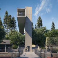 obrázek k Bezbariérový nadchod s výtahem  se má začít stavět již příští rok