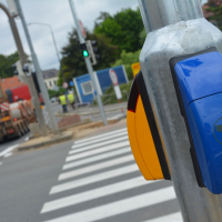 obrázek k Modernizovaná světelná křižovatka umožní plynulejší průjezd městem