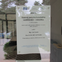 obrázek k Mgr. Jan Coufal - polytechnické vzdělávání - robotika