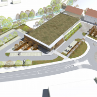 obrázek k Stavba Lidlu začne na jaře 2022