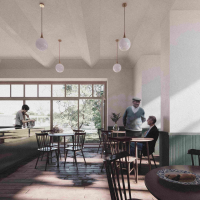 obrázek k Interiér kavárny