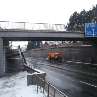 Pohled na původní lávku