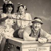 obrázek k Nejkrásnější lázeňský kostým 2. místo: Milena Šnajdrová a Jana Nováková