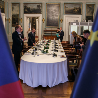 obrázek k Na den centrem EU – Litomyšl přivítala Evropskou komisi a vládu