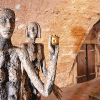 obrázek k Expozice soch Olbrama Zoubka v zámeckém sklepní 