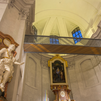 obrázek k Interiér chrámu Nalezení sv. Kříže