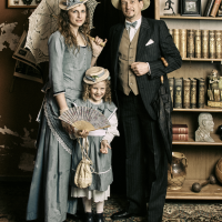 obrázek k 3. místo_2023_Nejkrásnější lázeňský klobouk_rodina Kroulova