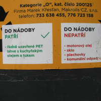 obrázek k Kontejnery na třídění oleje Litomyšl