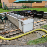 obrázek k Kornice Oprava "koryta", rok 2023