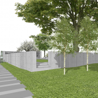 obrázek k Úpravy městského hřbitova z důvodu výstavby nového kolumbária