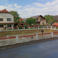 Kornice Čištění požární nádrže