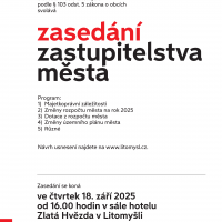 obrázek k Pozvánka na zářijové jednání zastupitelstva