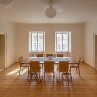 Apartmán na zámeckém návrší, který je po celý měsíc k dispozici rezidentům