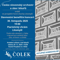 obrázek k ČOLEK pro Farní charitu Litomyšl