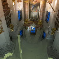 obrázek k Sloup s odraznou plochou, kostel Nalezení sv. Kříže