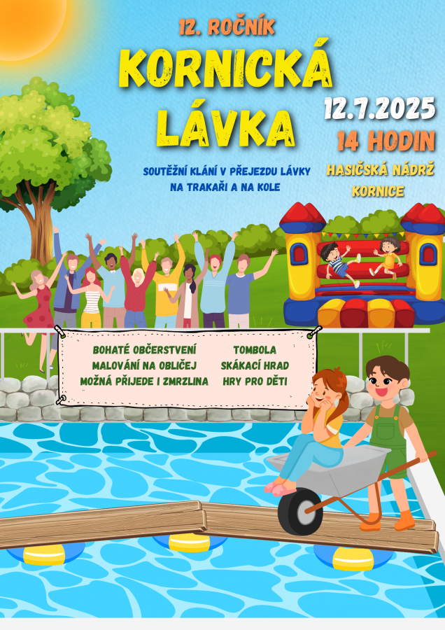 obrázek k Kornice Kornická lávka 2025