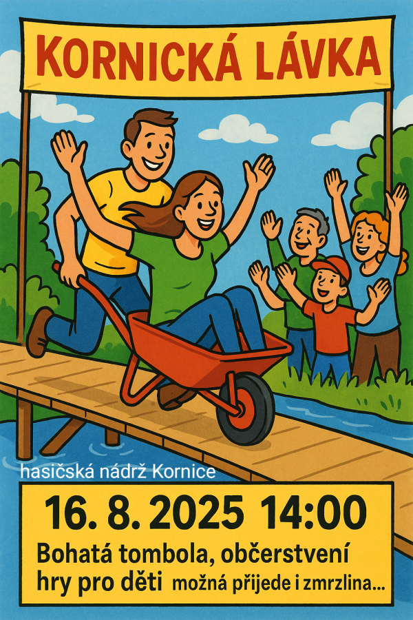 obrázek k Kornice KORNICKÁ LÁVKA 2025 "druhý pokus"