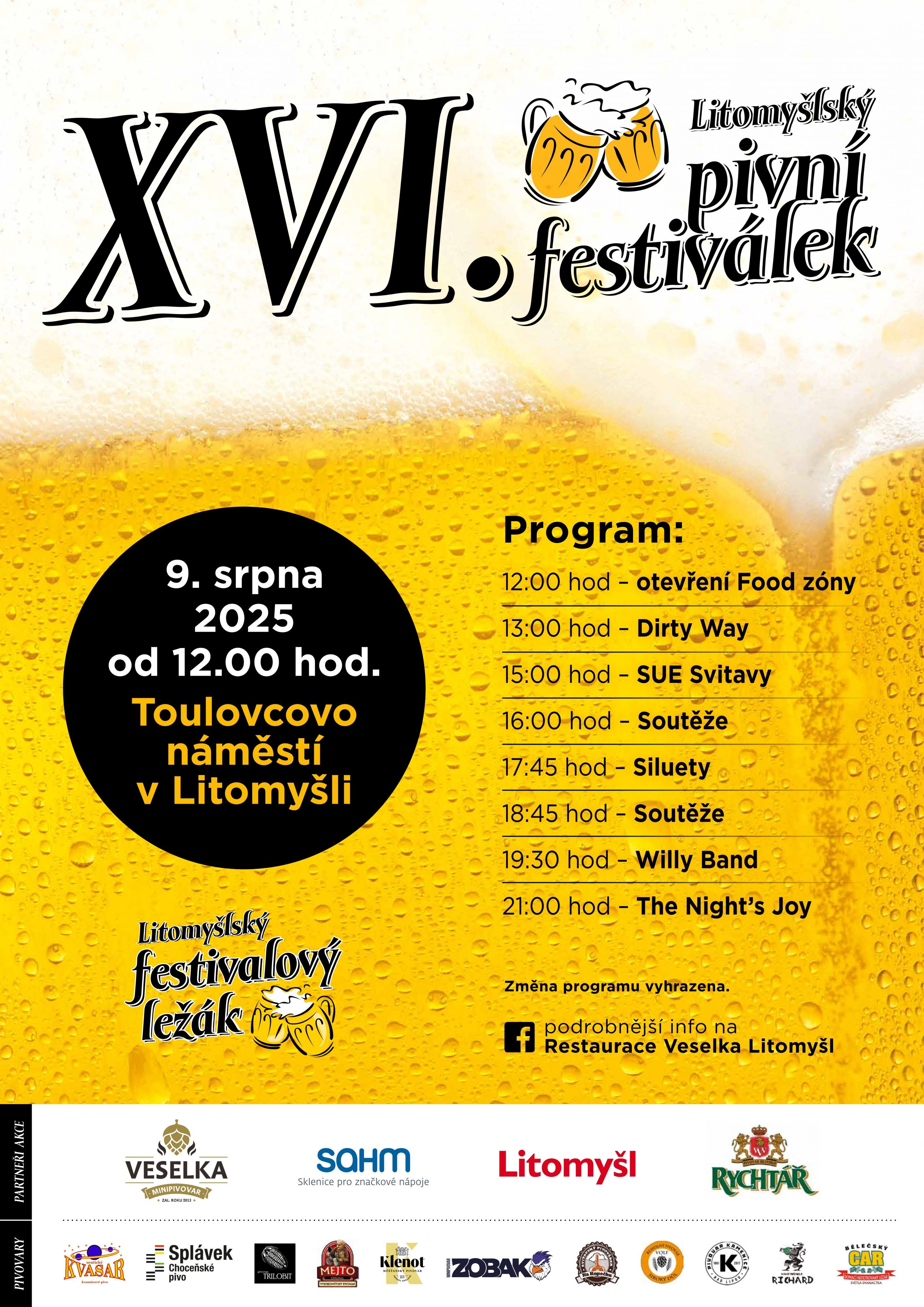 Litomyšlský pivní festiválek