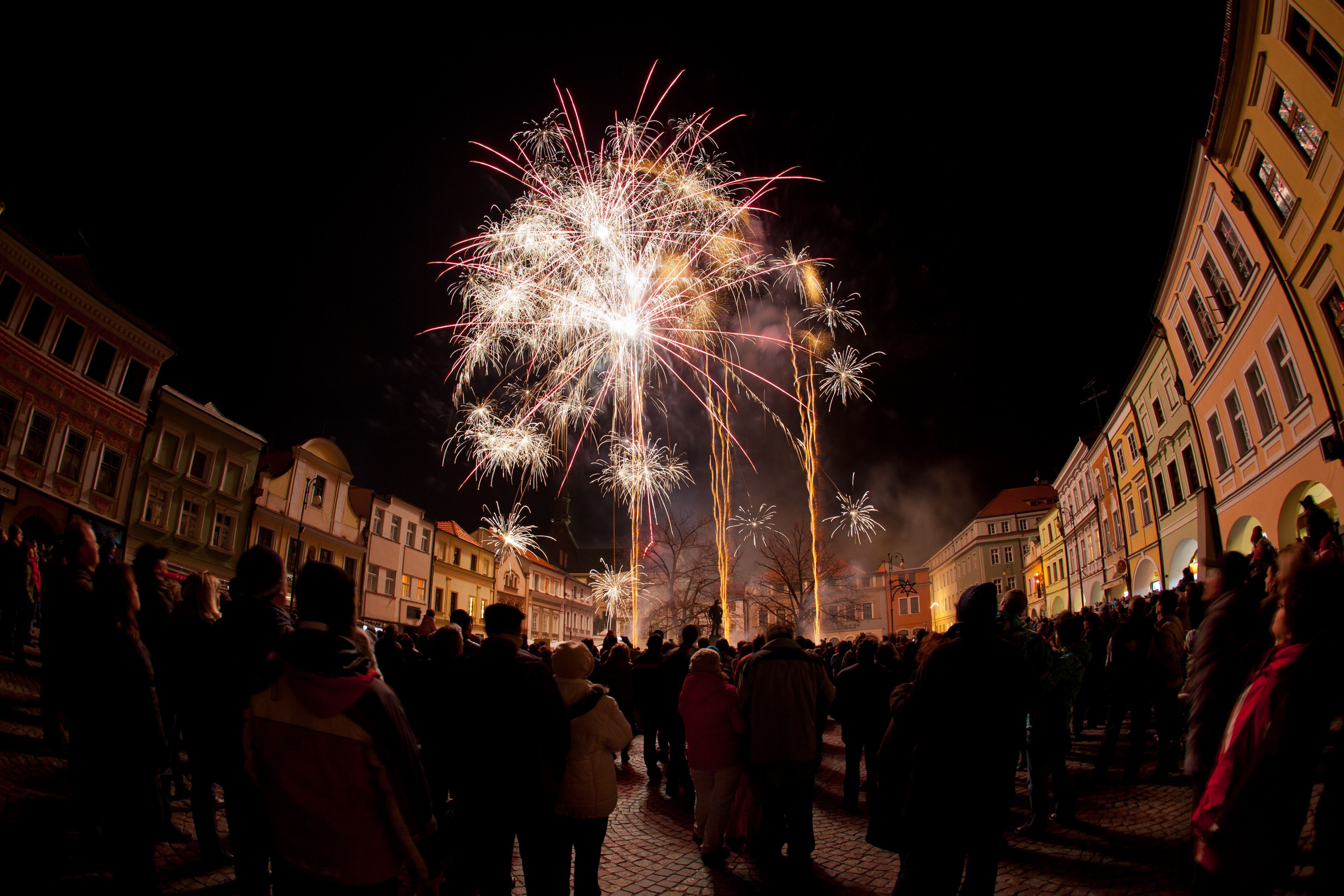 Dětský silvestrovský ohňostroj