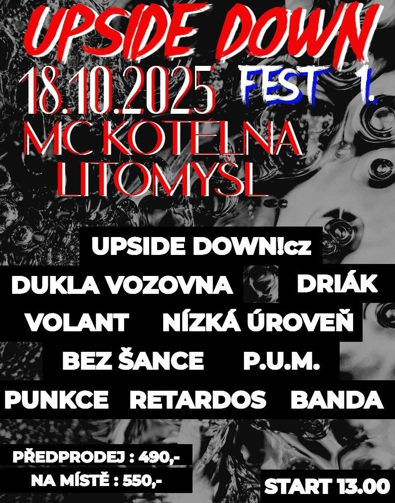 Upside Down!cz Fest no. 1