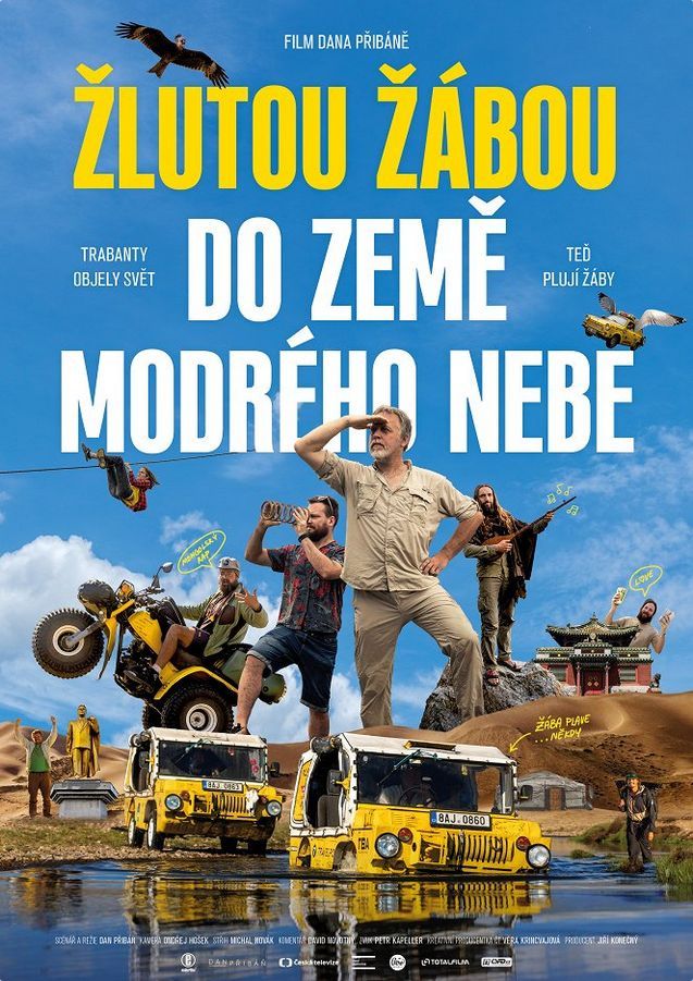Žlutou žábou do země modrého nebe