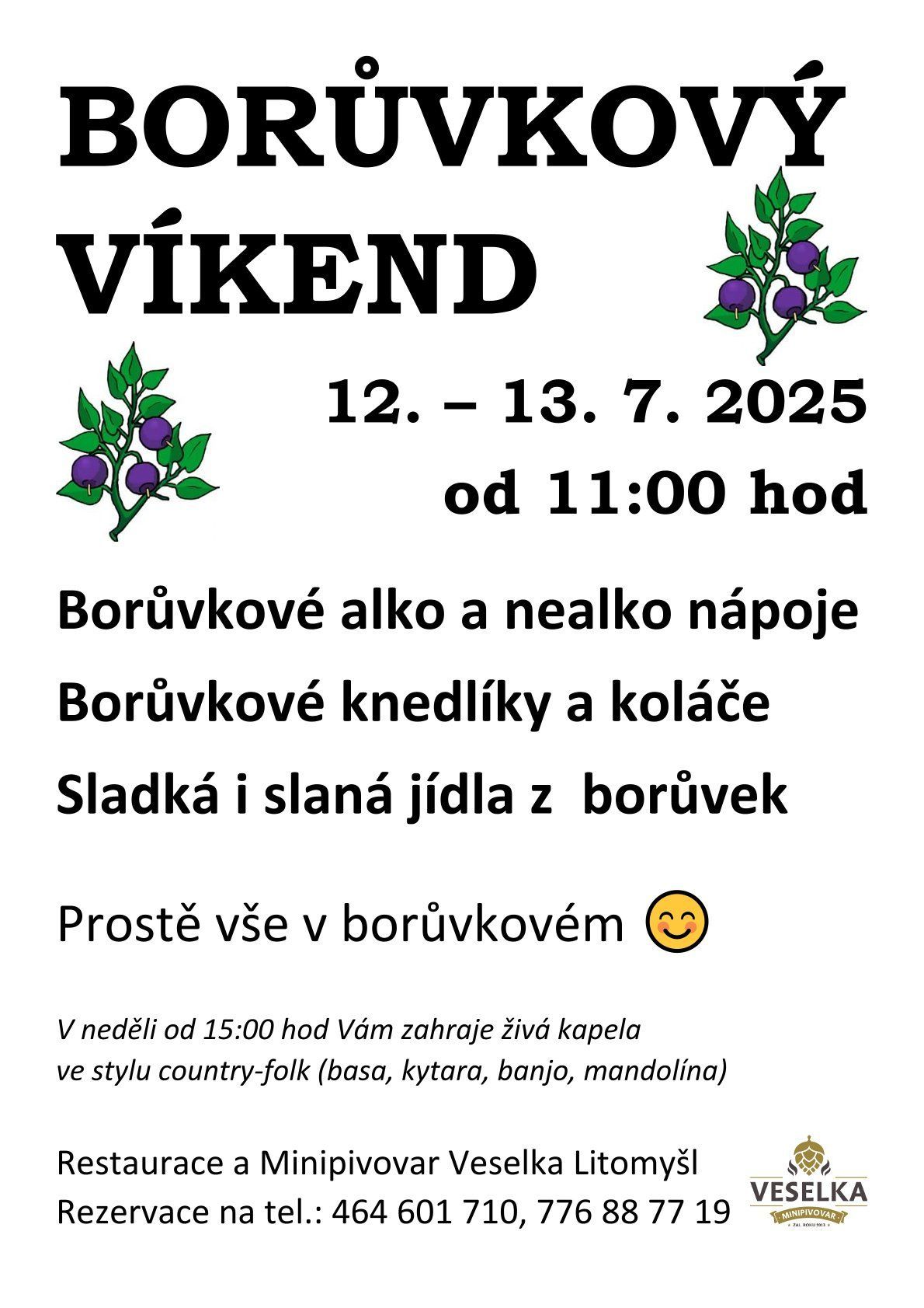Borůvkový víkend